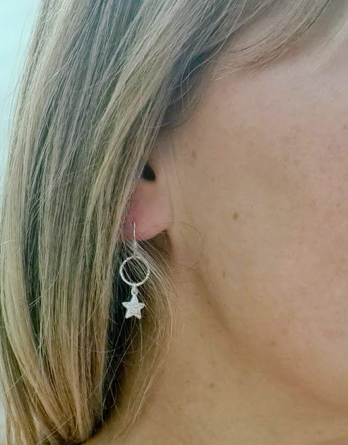 Boucles d'oreilles Etoile