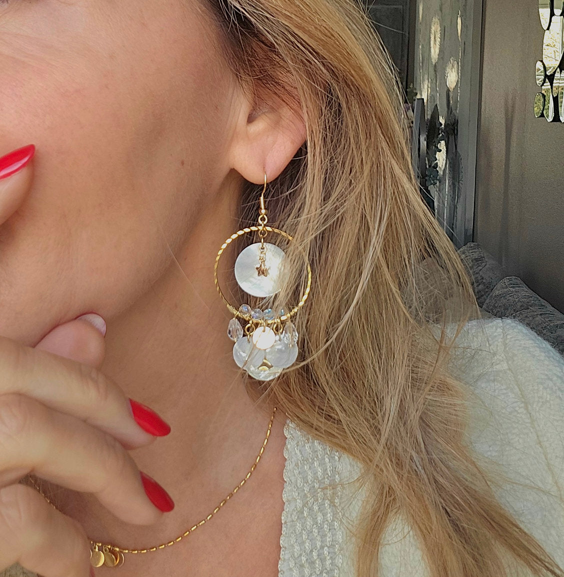 Boucles d'oreilles Milora