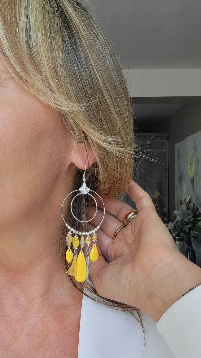 Menton earrings