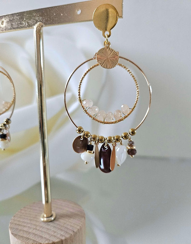 Boucles d'oreilles kenya