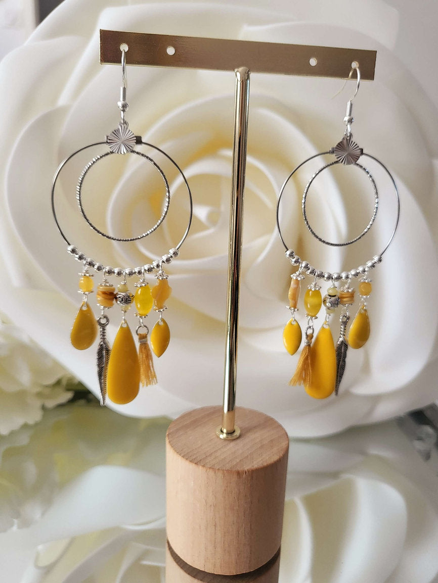 Menton earrings