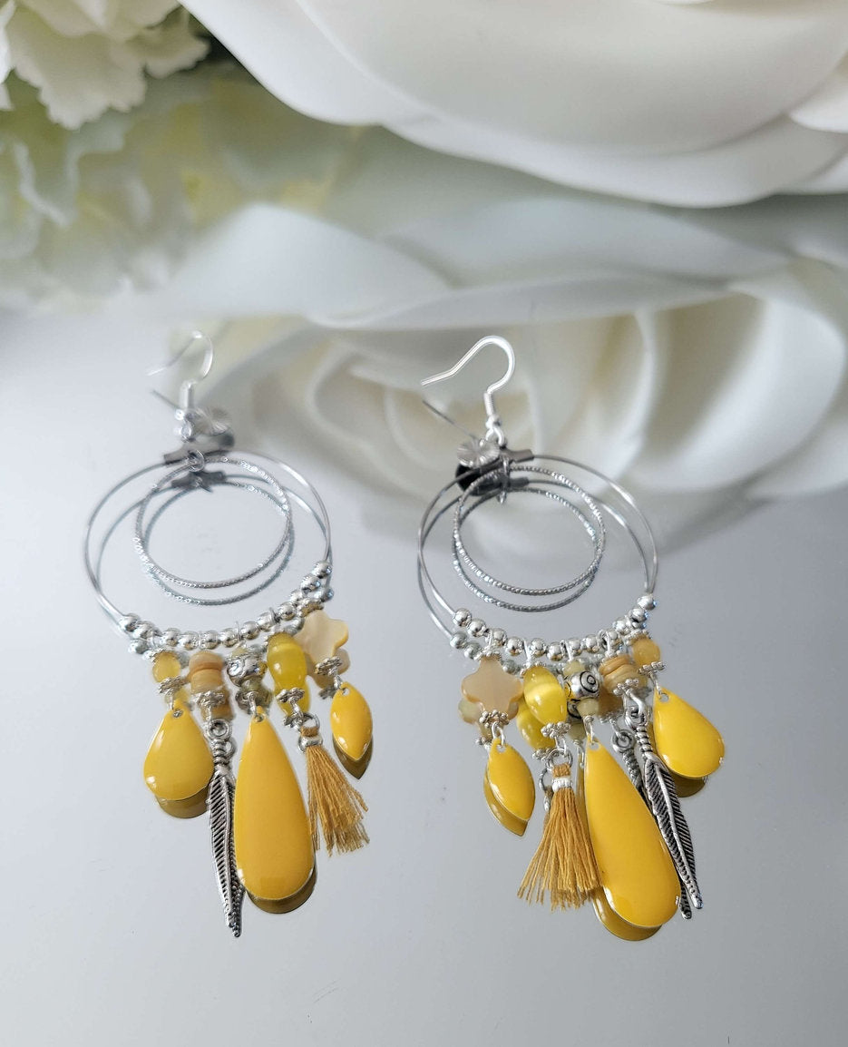 Menton earrings