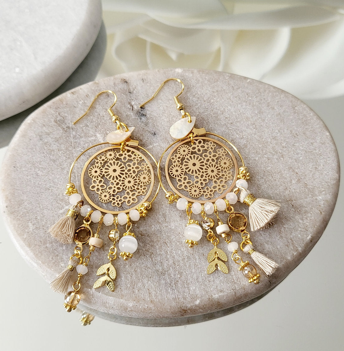 Boucles d'oreilles Candie