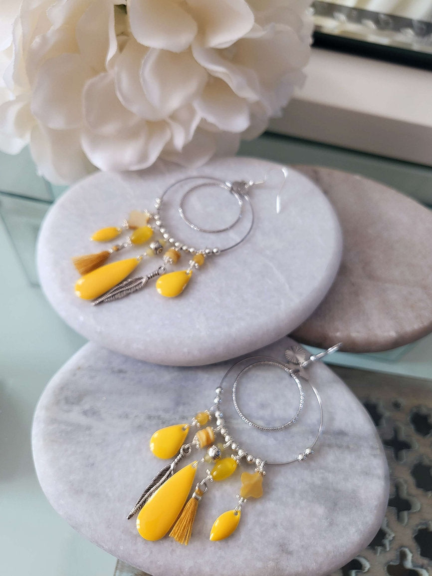Menton earrings