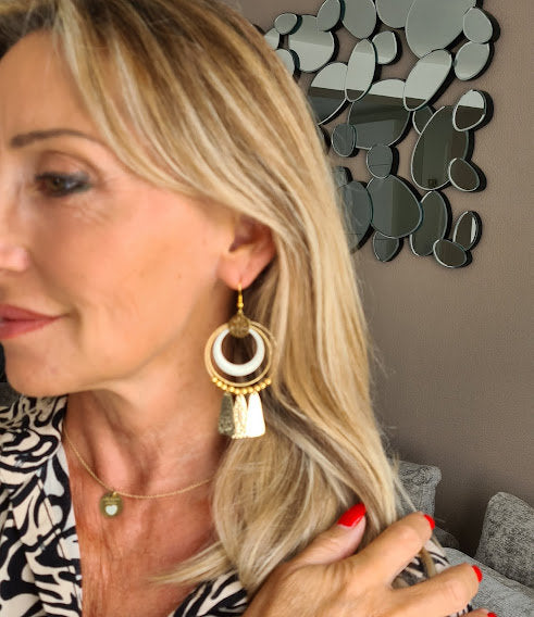 Boucles d'oreilles Delina
