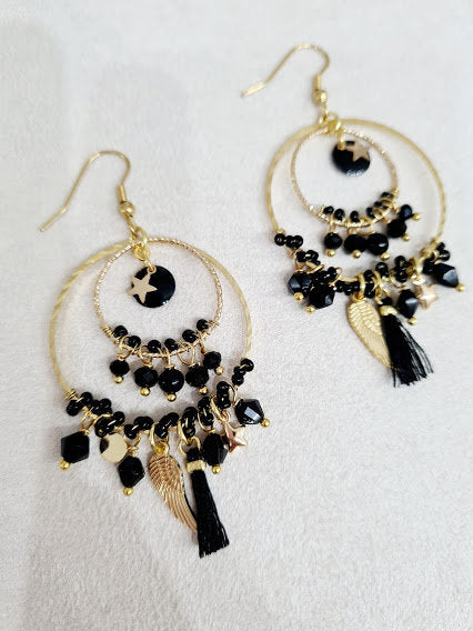 Boucles d'oreilles Soupir