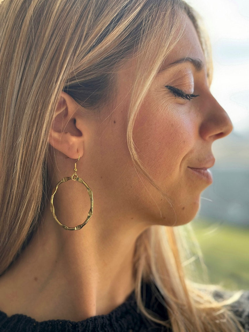 Boucles d'oreilles Sofia or