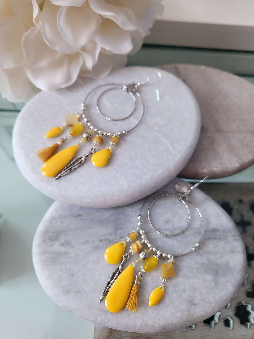 Menton earrings