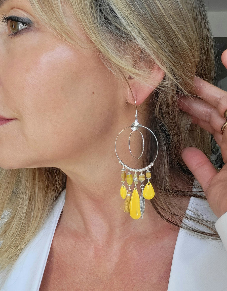 Boucles d'oreilles Menton