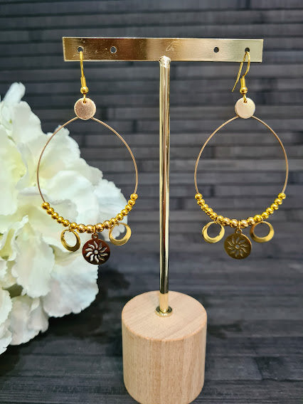 Boucles d'oreilles Lusol