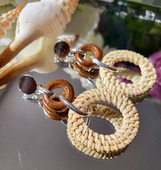 Boucles d'oreilles Dune