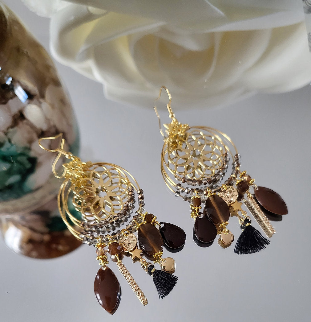 Boucles d'oreilles Faune