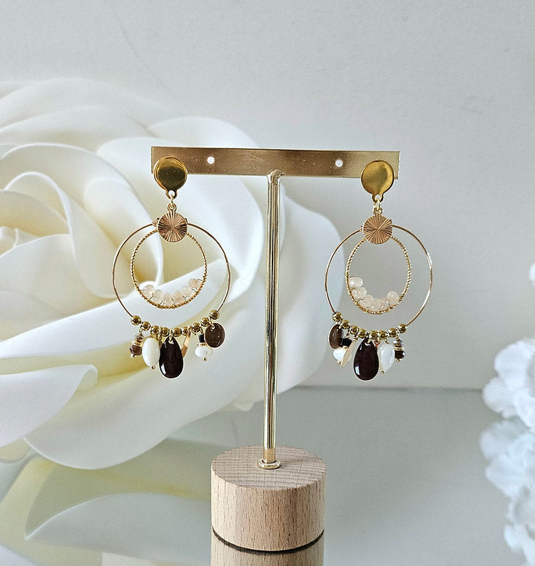 Boucles d'oreilles kenya