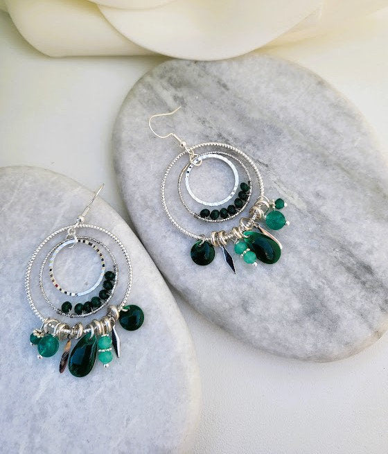 Boucles d'oreilles Menthol