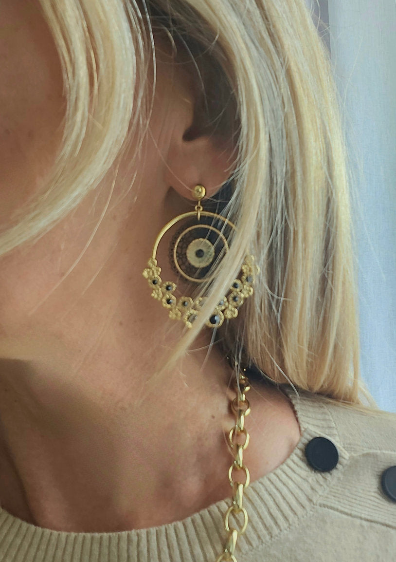 Boucles d'oreilles Fendi