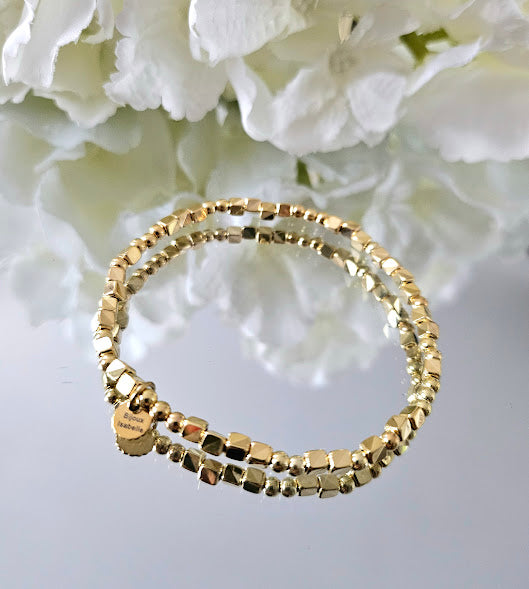 Gold Cubine Bracelet