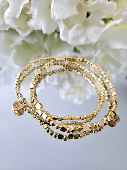 Gold Cubine Bracelet