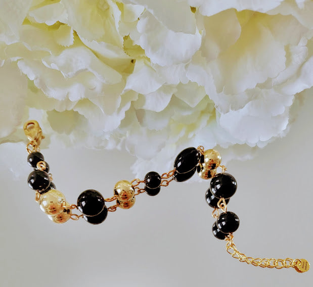 Black Mala Bracelet