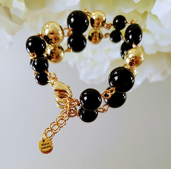 Black Mala Bracelet