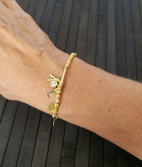 Mavie gold bracelet