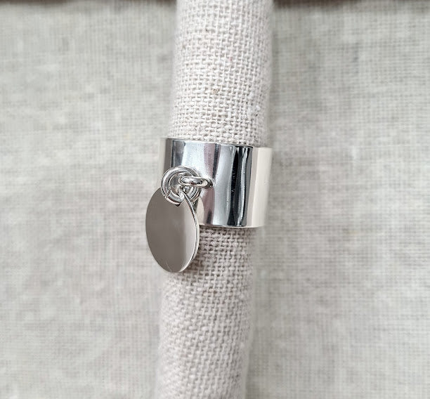 Classic 925 silver medal ring