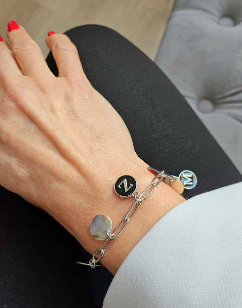 Bracelet MESSAGE argenté