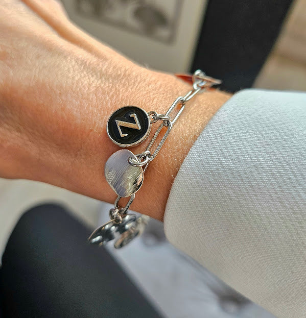 Bracelet MESSAGE argenté