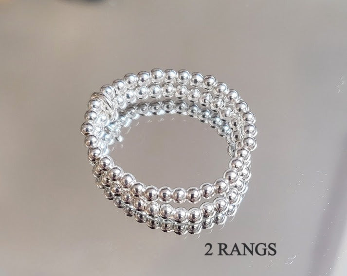 925 silver pearl ring without tassel