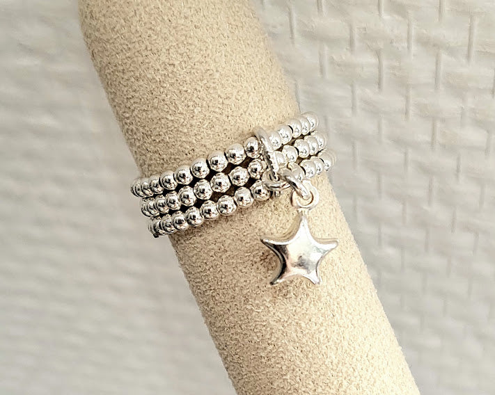 Bague Perline en Argent 925