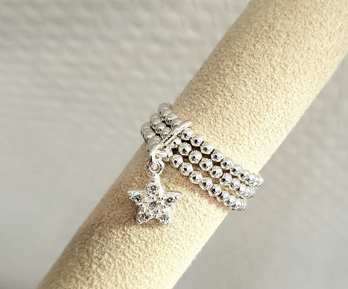 Bague Perline en Argent 925