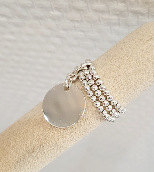Bague Perline en Argent 925