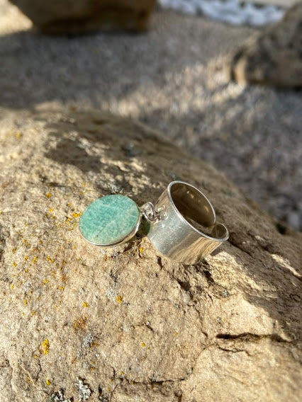 Bague médaille Argent