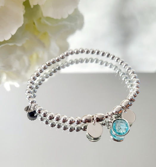 Bracelet set with medals