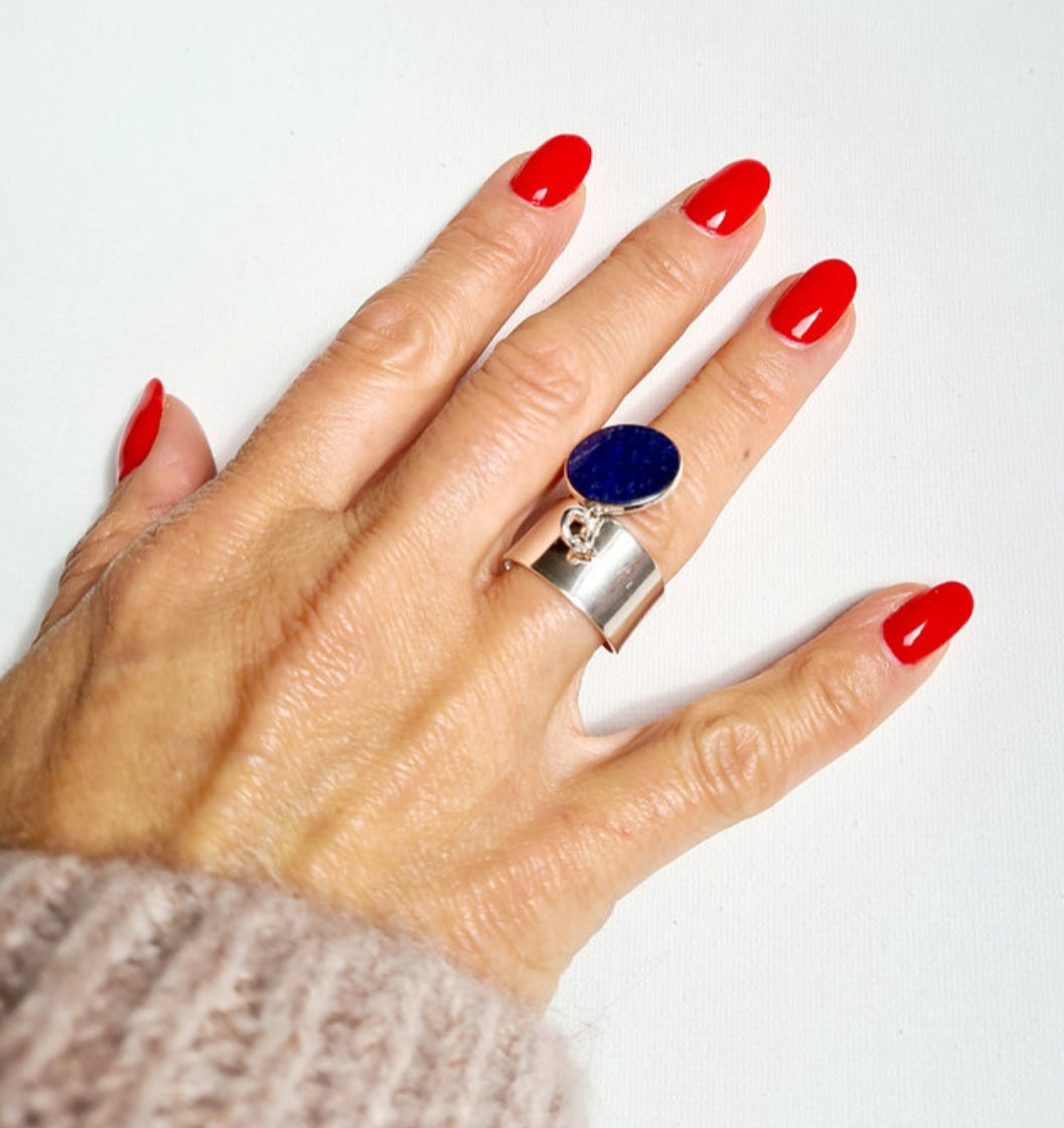 Bague médaille Argent