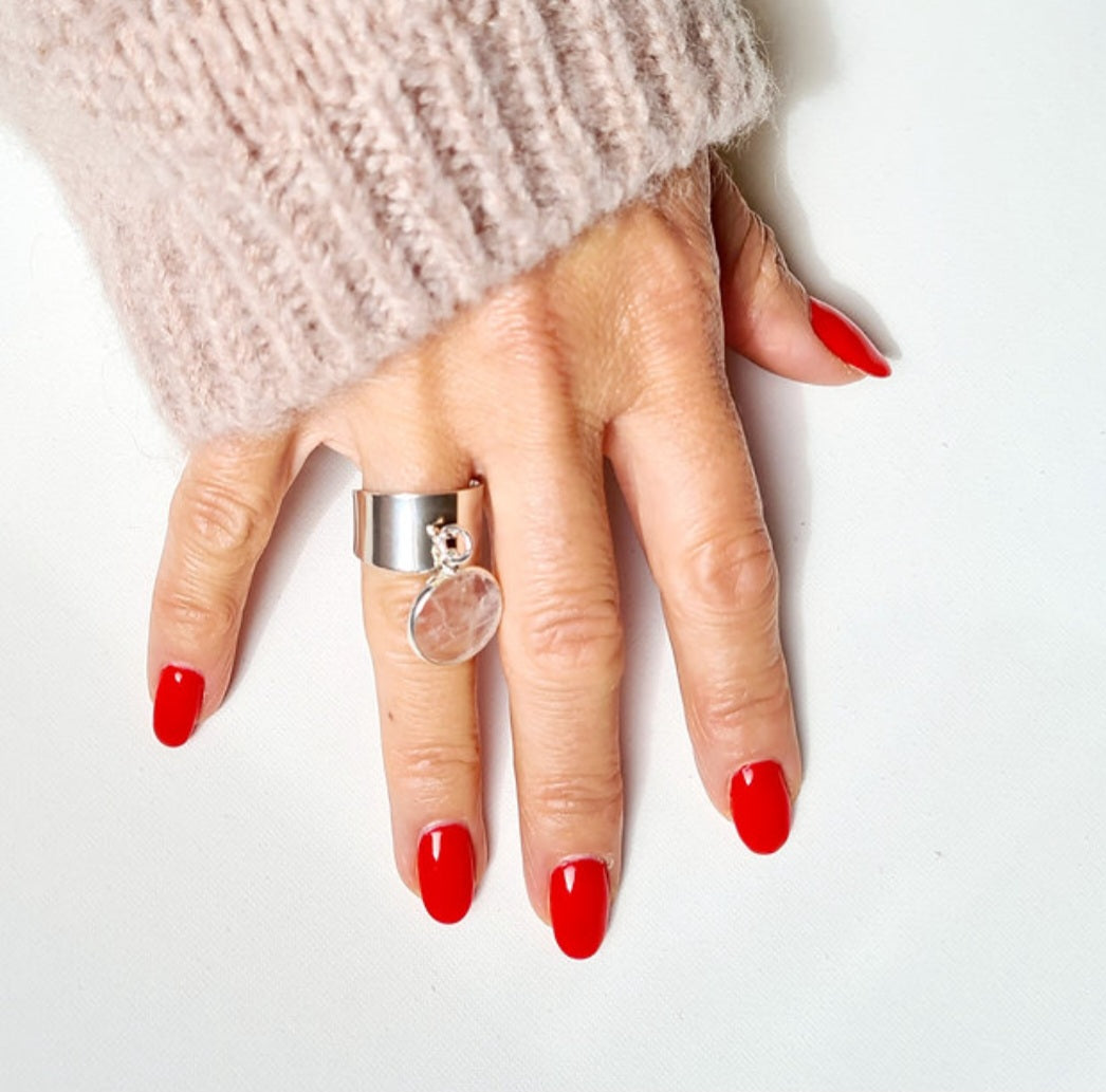 Bague médaille Argent
