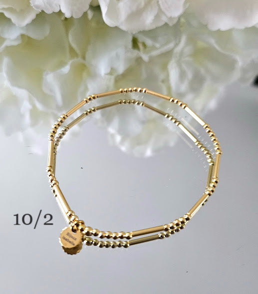 Tubine gold bracelet