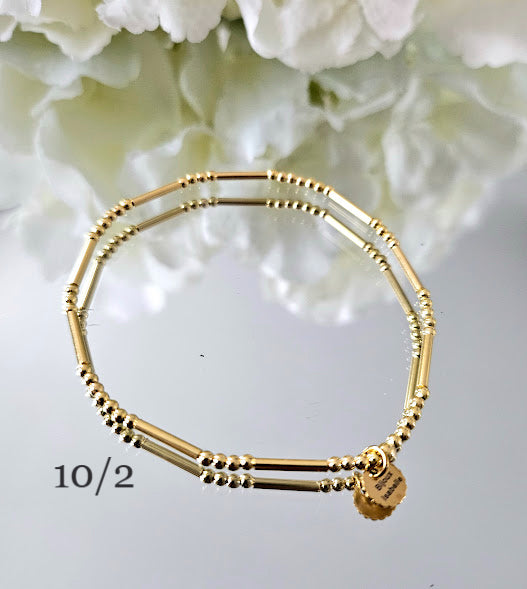 Tubine gold bracelet