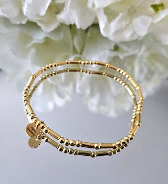 Tubine gold bracelet