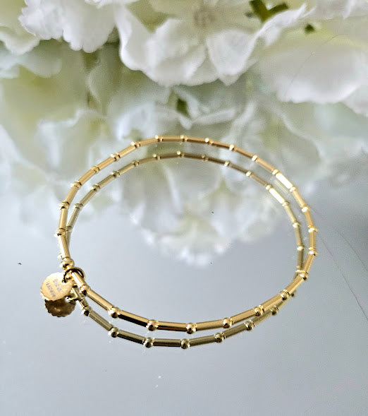 Tubine gold bracelet