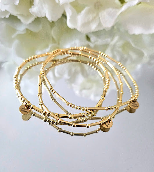 Tubine gold bracelet