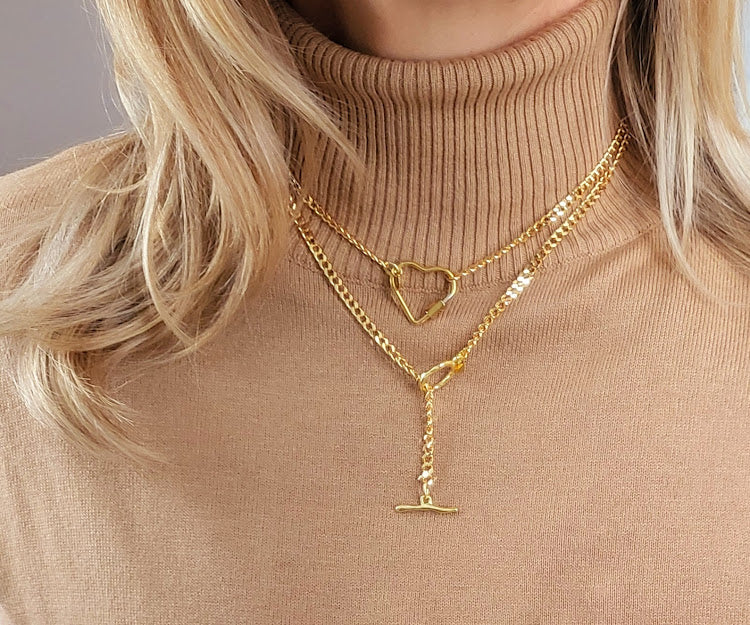 Gold Plated Unity Necklace