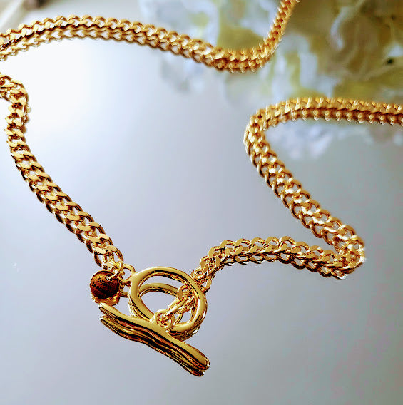 Gold Plated Unity Necklace