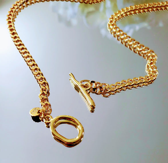 Gold Plated Unity Necklace