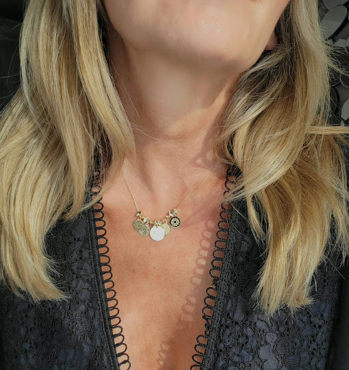 VOYAGE gold-plated necklace – Intuition & Evasion