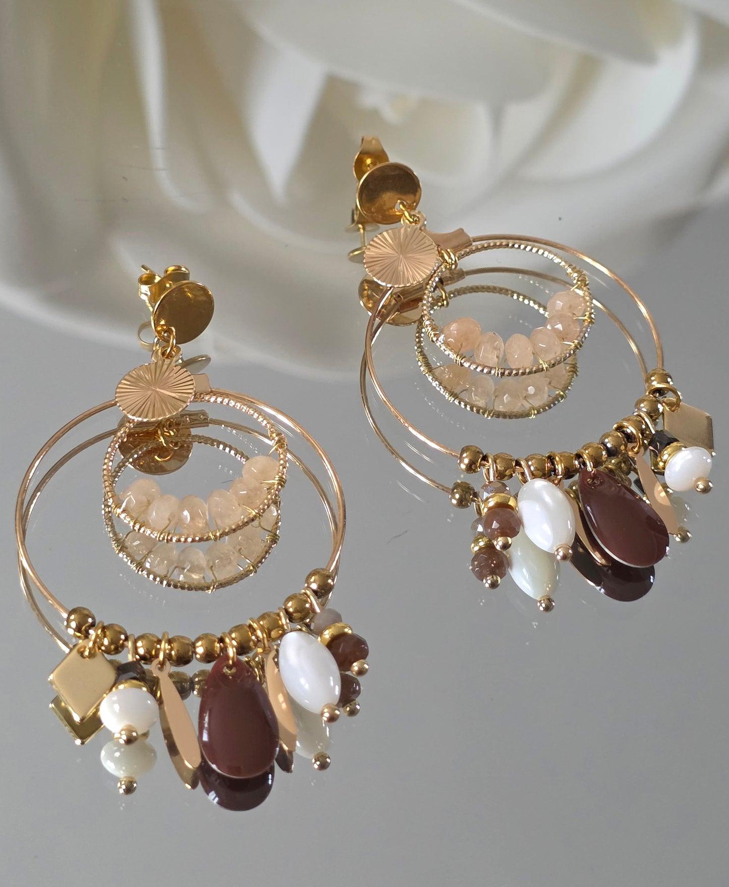 Boucles d'oreilles kenya