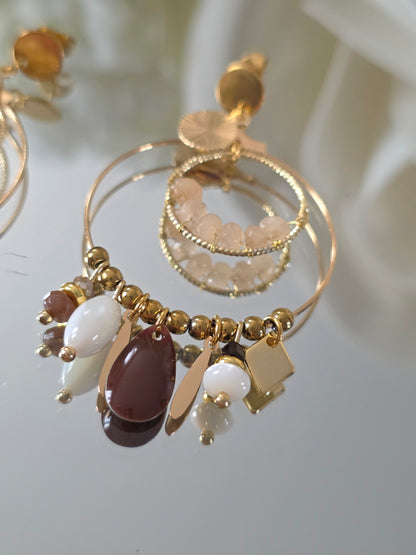 Boucles d'oreilles kenya