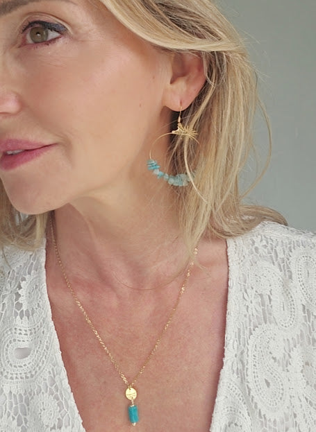 Boucles d'oreilles ALOE