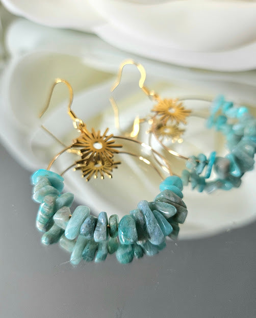 Boucles d'oreilles ALOE