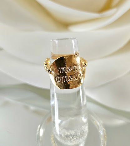 Bague AMOUR