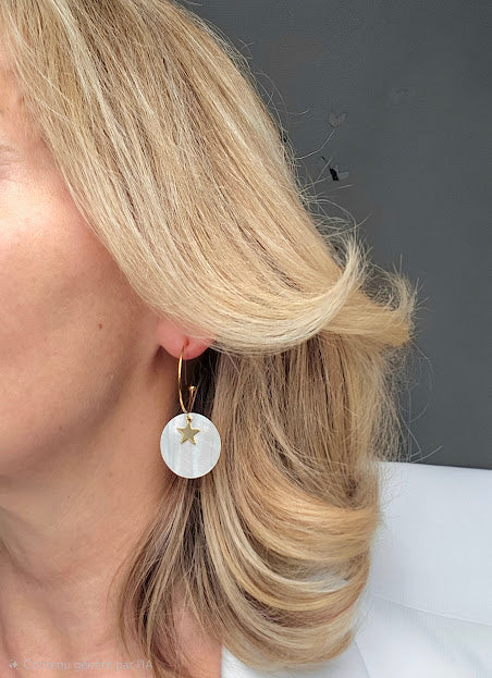 Boucles d'oreilles AURA